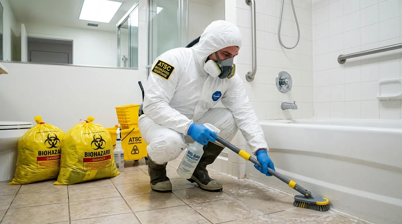 Decontamination equipment deployed for Blood Cleanup in Placerville